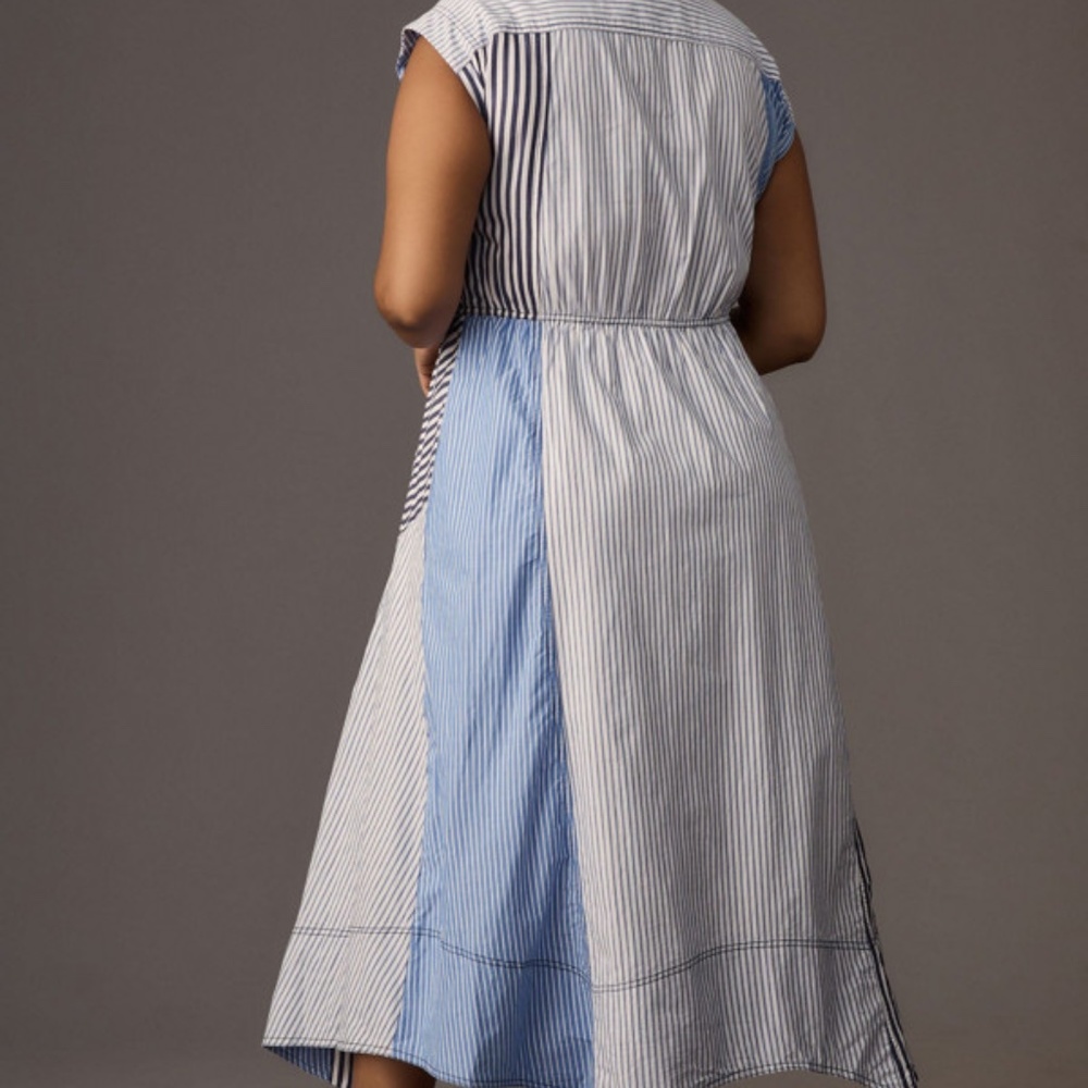 Patchwork Midi Dress - image 3
